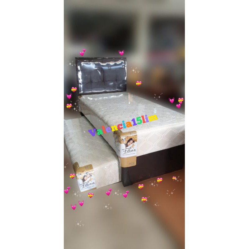 Spring Bed 2in1 Full Set /Spring Bed Sorong 120 x 200