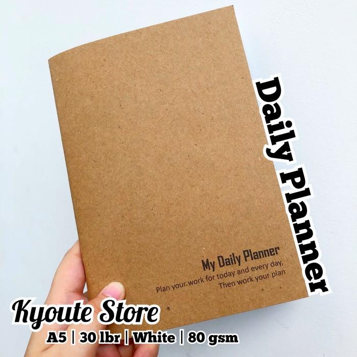 

Book Buku My Daily Planner Kyoute A5 Perencanaan Harian Agenda Schedule