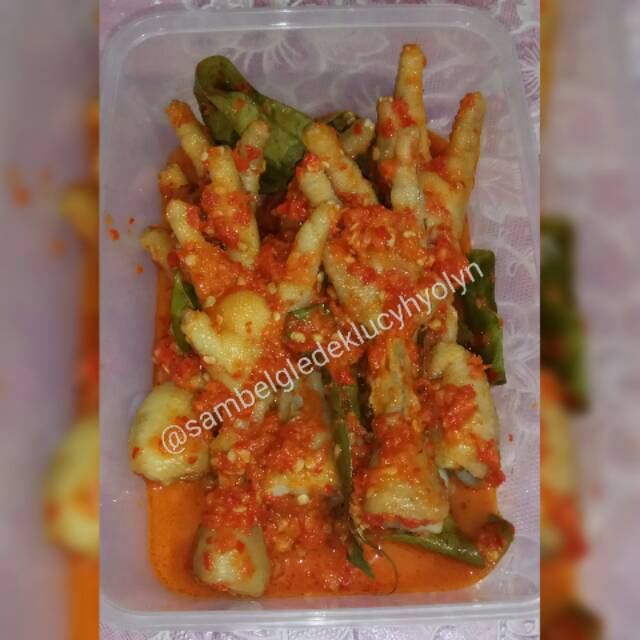 

Sambel Ceker Pedas Mampus