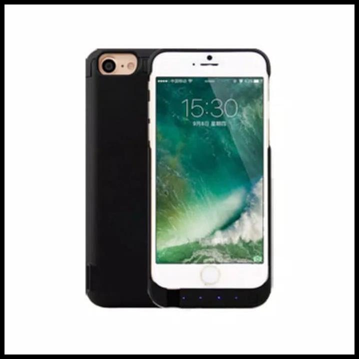 Iphone 7 Power Bank Armor Cover Casing Case 5500Mah Kesing + Powerbank