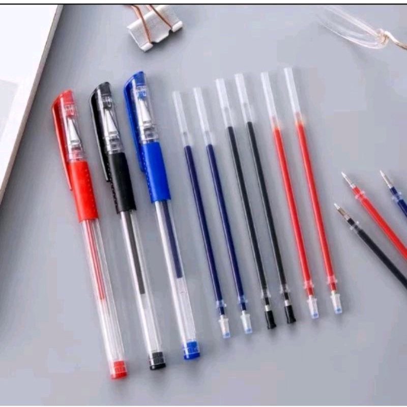 

Pena Gel 0.55mm Standard Pulpen Gel Standard Bolpoin Import Murah