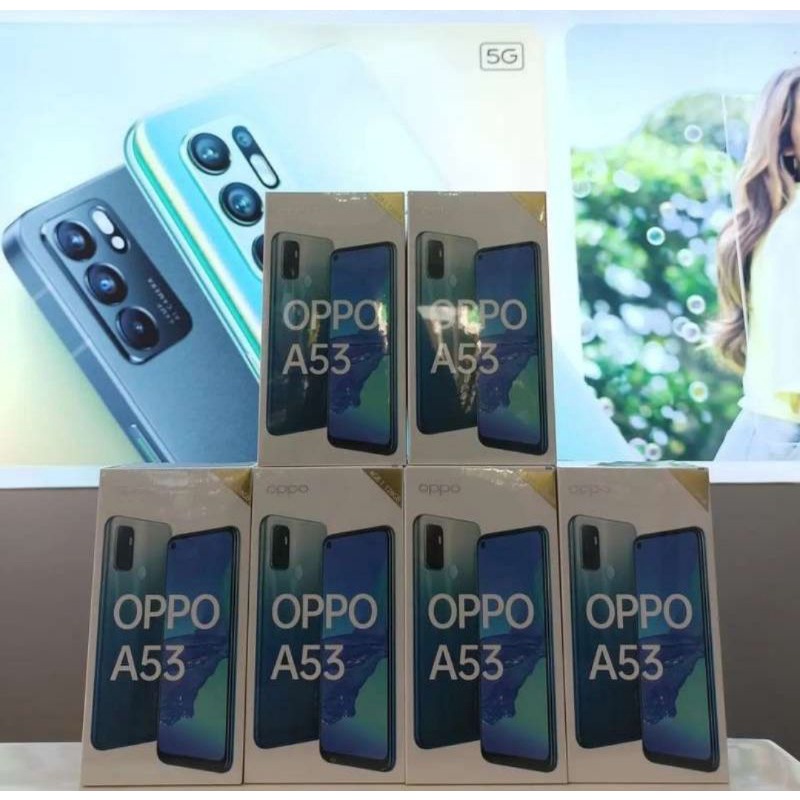 Oppo A53 2021 4/128GB ( Garansi Resmi OPPO)