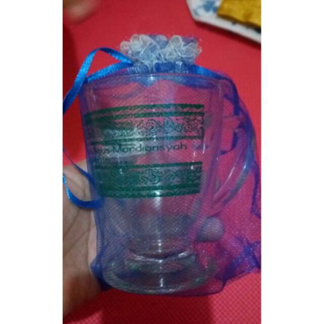 Souvenir Gelas Piala Bening/Dop