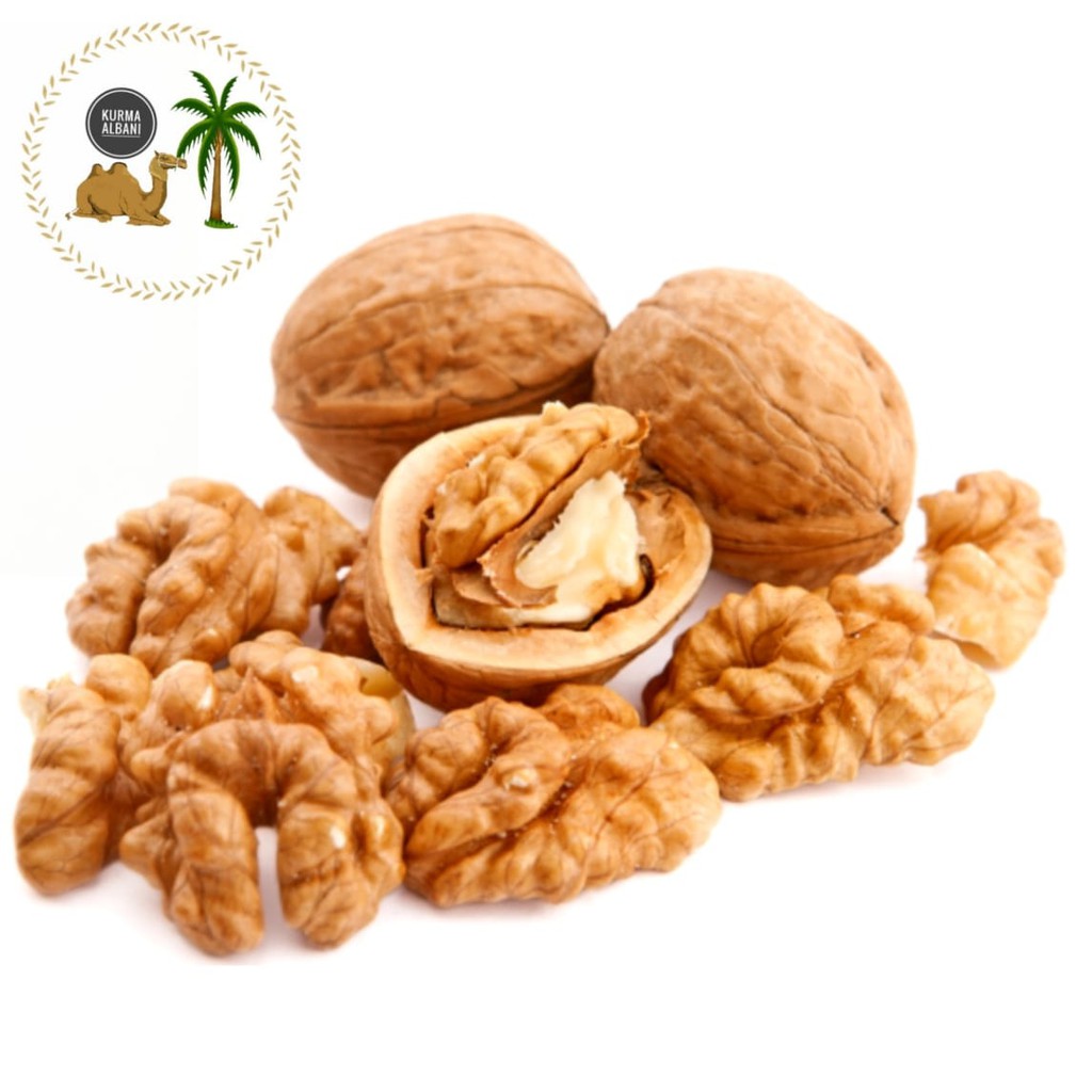 Kacang Walnut 250 Gram Kacang Otak Mentah Shopee Indonesia