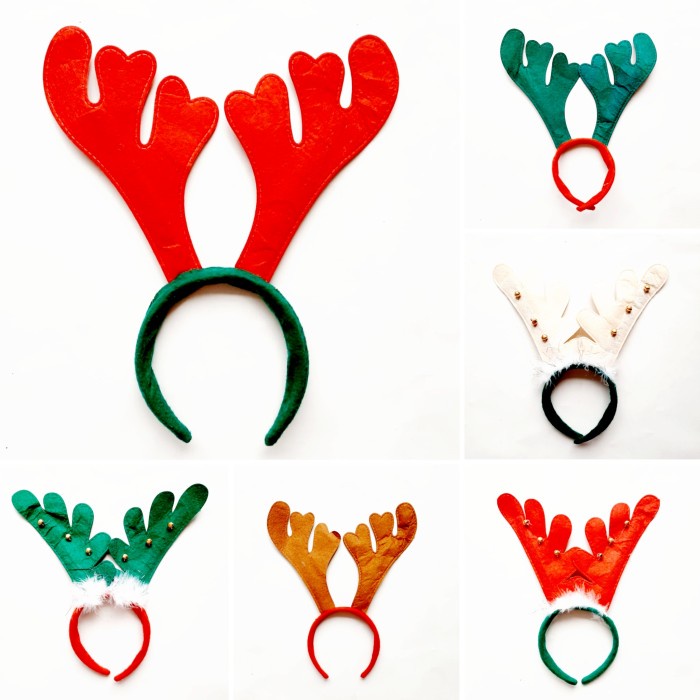 Bando Natal Tanduk Rusa Kostum Natal Cosplay Christmas Jepitan Murah GROSIR