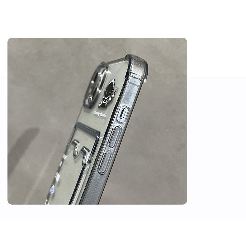 [TPC] Wallet Case PLANET Card Holder Phone Case IPHONE 6 6S 7 8 PLUS X XS MAX XR 11 12 13 MINI PRO MAX IP026