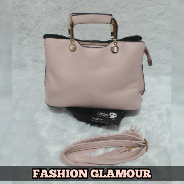 TAS IMPORT HAND BAG/SLING BAG WANITA KOREA ORIGINAL LIGHT PINK