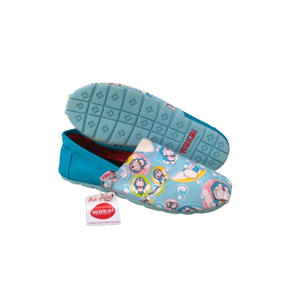 SEPATU ANAK SLIP ON CANVAS MOTIF KARAKTER HELLO KITTY TOSKA PEREMPUAN KIDS TERMURAH