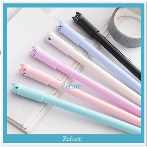 

Pulpen gel kucing/pulpen karakter kucing/pulpen imut /pulpen unik dan lucu/pulpen murah