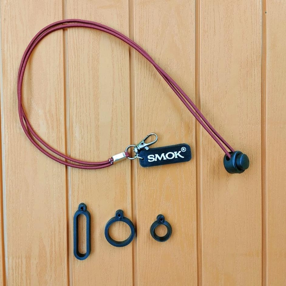 

[KODE PRODUK 9WGOC5257] tali lanyard / lanyard pods / lanyard / gantungan pods tali / free karet 3pcs / kalung pria / smok
