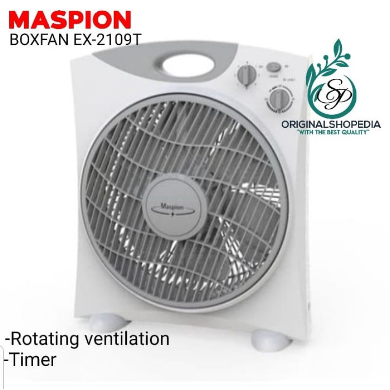 Kipas angin MASPION kotak 12inch boxfan maspion kipas meja kotak SNI