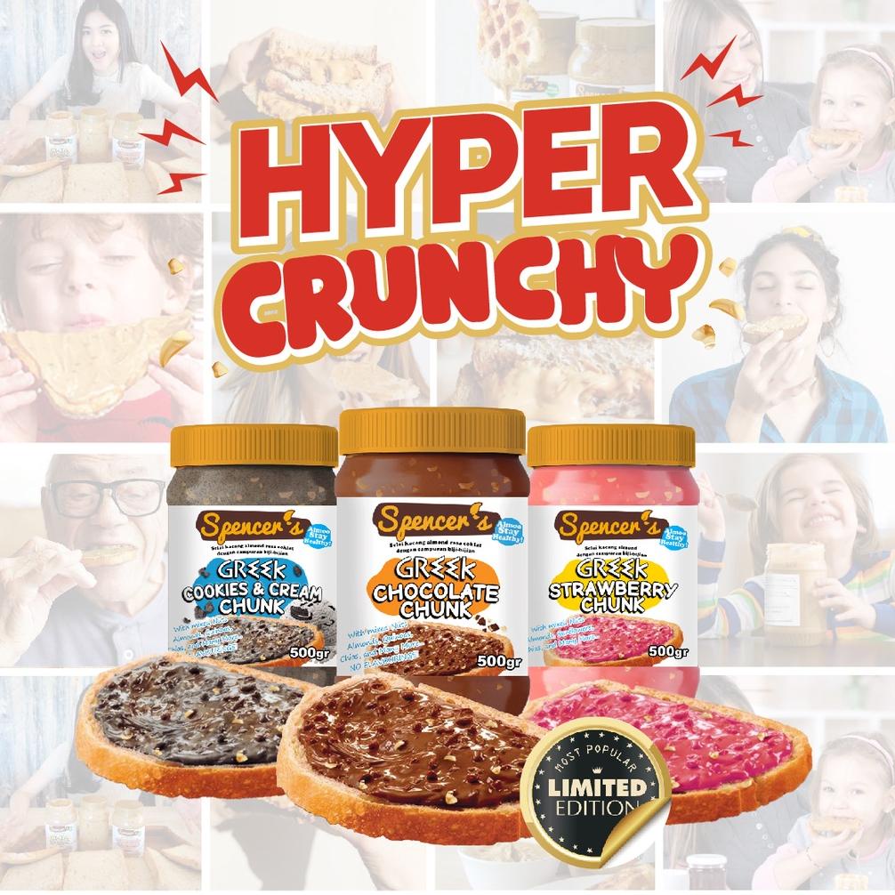 

[KODE 2367] Spencer's - Chia Spread Original Ekstra Crunchy (500g)
