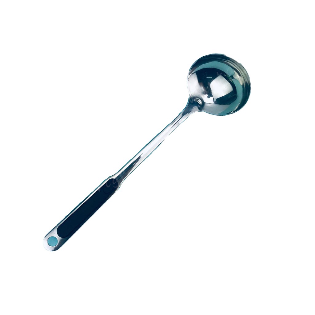 Mini Soup Ladle Black Handle / Centong Stainless