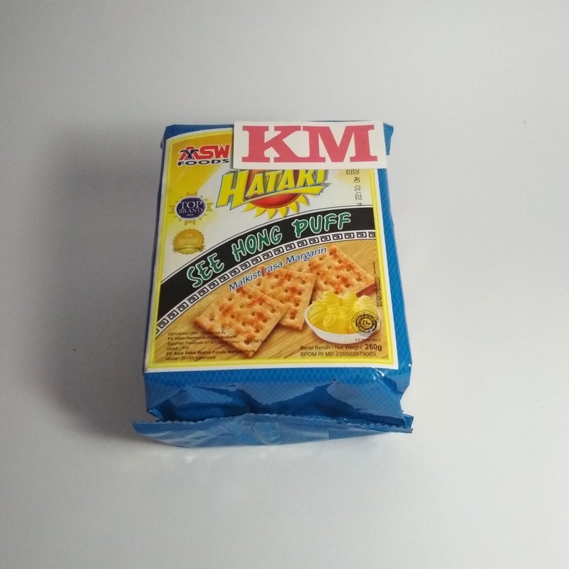 

(KRTN 6 BAL) HATARI MARGARIN, MALKIST, & KELAPA 260GRAM