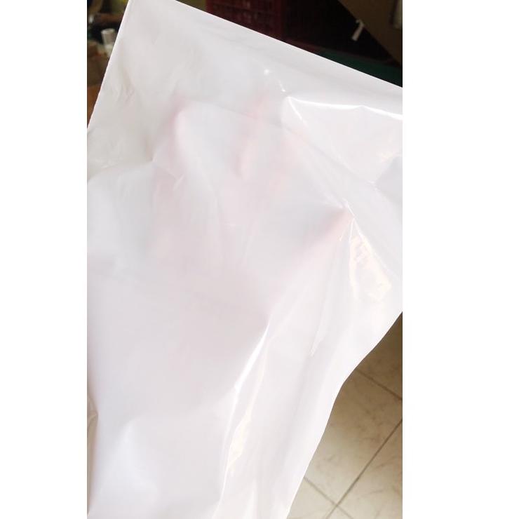 

plastik packing POLYMAILER JUMBO 40x50 0.4 100 lembar hitam putih plastik lem