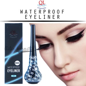 QL Waterproof Eyeliner + Kuas