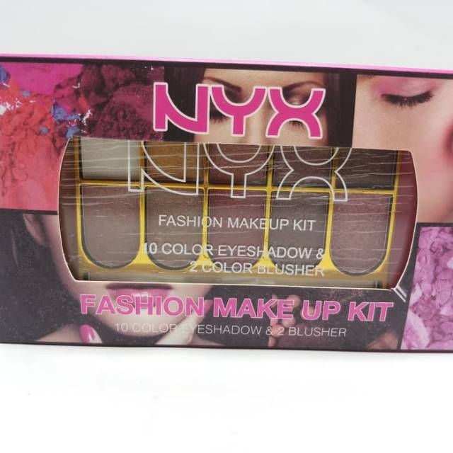 EYESHADOW &amp; BLUSHER NYX 12 COLOR SERI 3