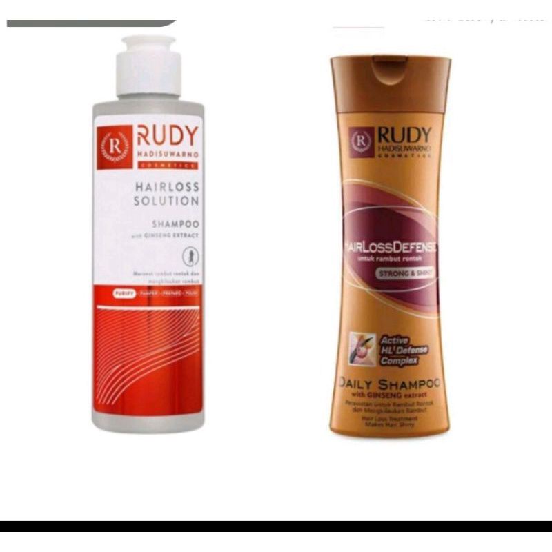 Rudy hadisuwarno shampoo gingseng