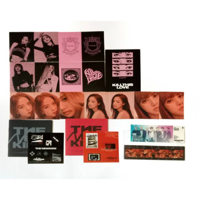 PHOTOCARD KPOP GOODS 15RB BLACKPINK IKON BTS ASTRO ALBUM