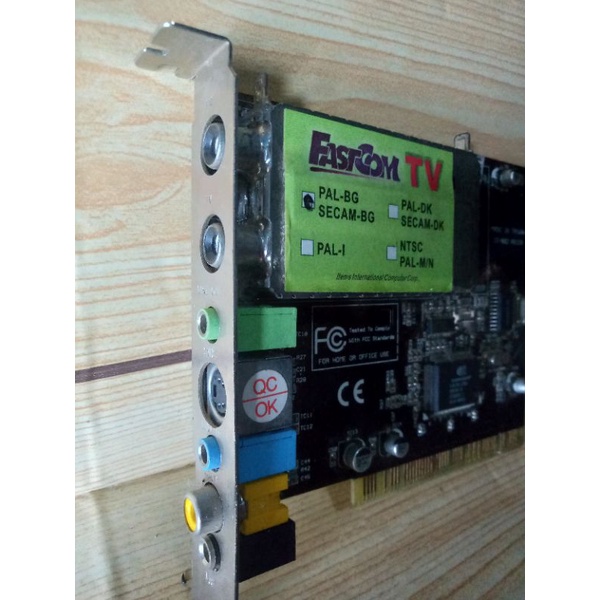 Fastcom TV Tuner PCI PC komputer