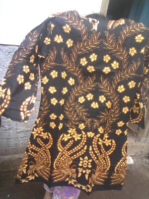 Maura Couple - Sania Ruffle Batik Couple Ori Ndoro Jowi Dnt