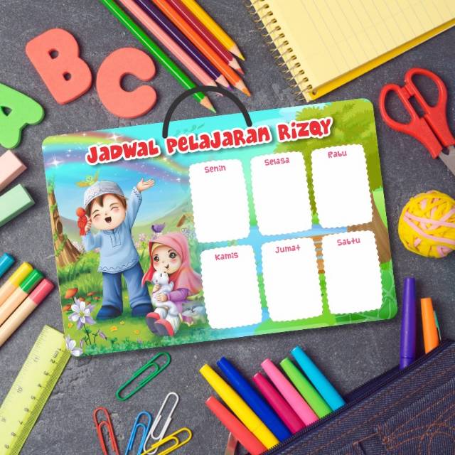 Jadwal sekolah anak