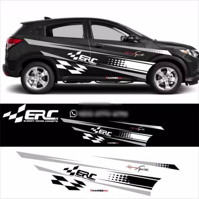 Promo stiker cutting stiker mobil hrv keren