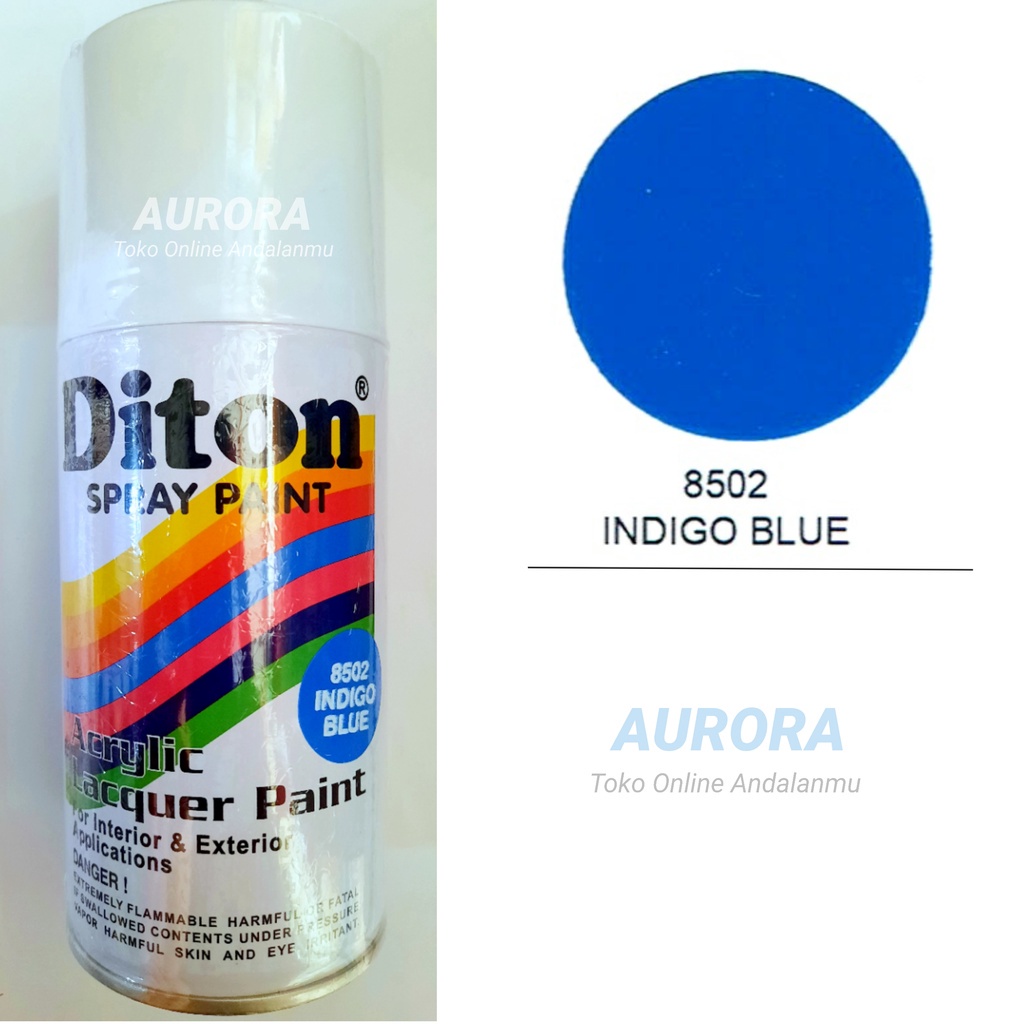 

Diton Indigo Blue 8502 Biru Solid Mengkilap 300cc