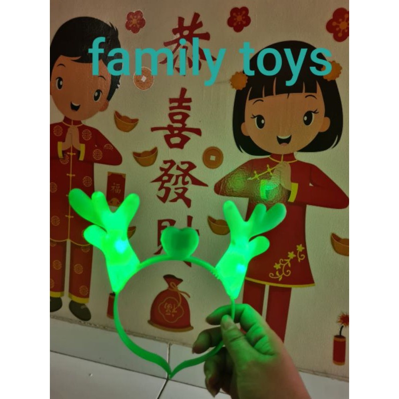 family games Bando led lampu tanduk RUSA party tahun baru natal ulang tahun anak dewasa holloween