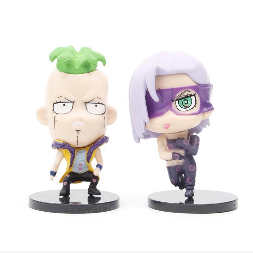 Set Figure Jojo Bizzare Villain Squadra Esecuzioni Risotto Nero