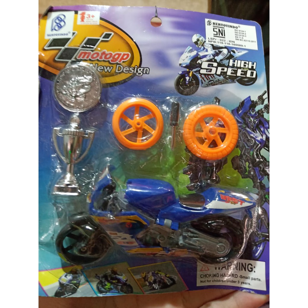 Mainan motor cross motogp