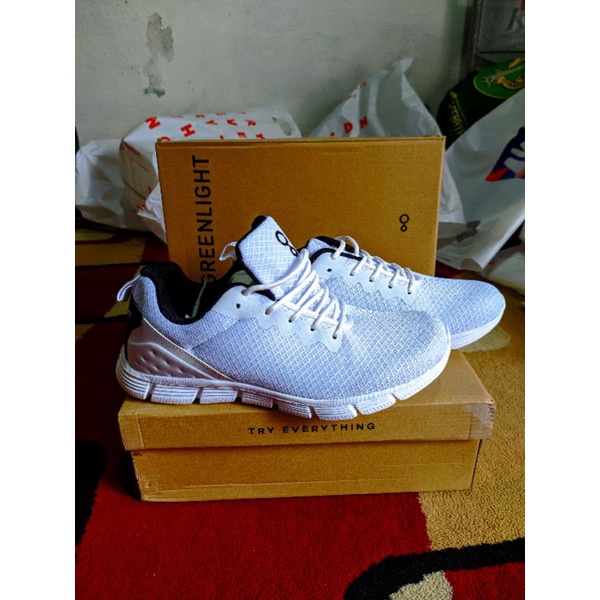 sepatu GREENLIGHT putih original promo murah