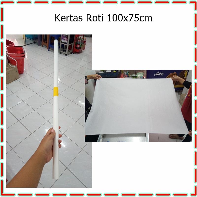 Kertas Baking/Kertas Roti 100x75cm