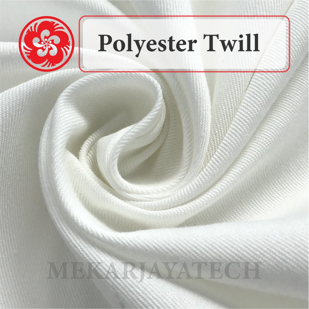 Jual Kain Polyester Twill Bahan Taplak Meja