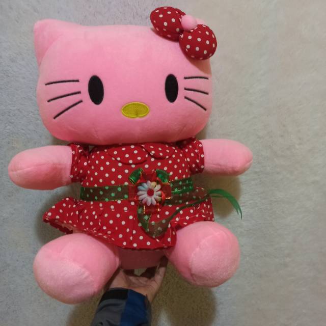 Boneka hello kitty pita perut size:XXL