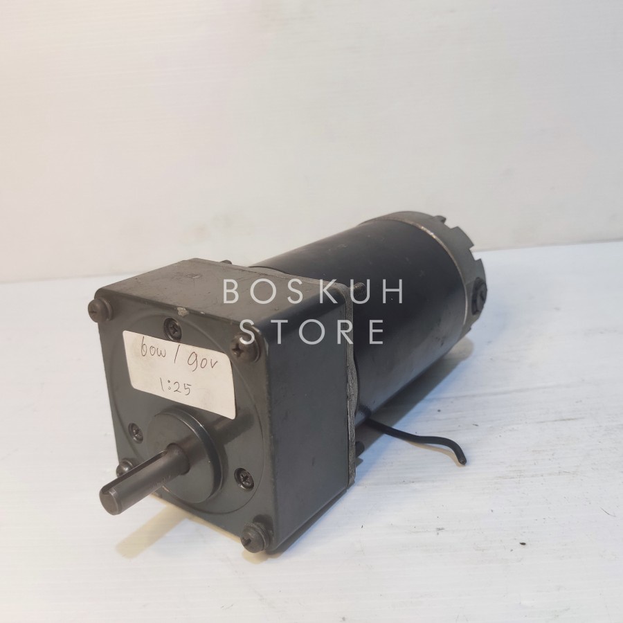 DC Motor Gearbox 60W 1:25 90V 120 RPM High Torque