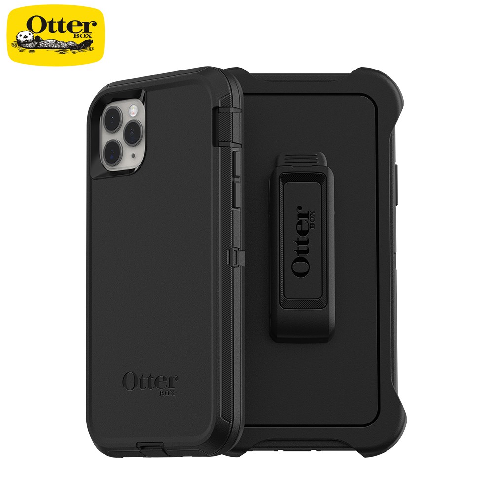 Case iPhone 11 Pro Max OtterBox Defender - Black | Shopee Indonesia
