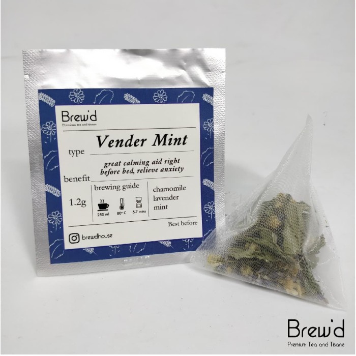 

TEH-DAUN- VENDERMINT CHAMOMILE LAVENDER MINT TEA BAG 1TB TEH BUNGA -DAUN-TEH.