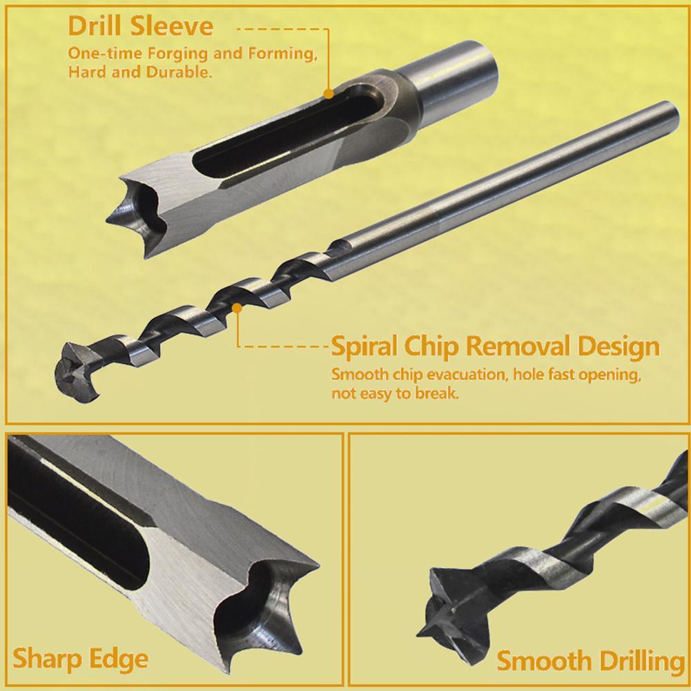 Mata bor bobok kayu 3/8 inch / Chisel Set / Mortising Chisel