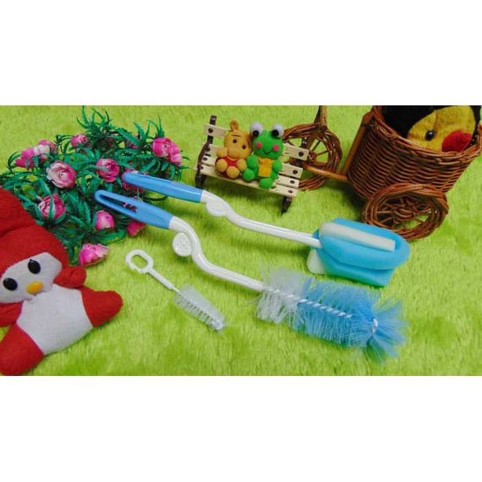 Reliable Bottle & Nipple Brush 3 pcs RSB 7007