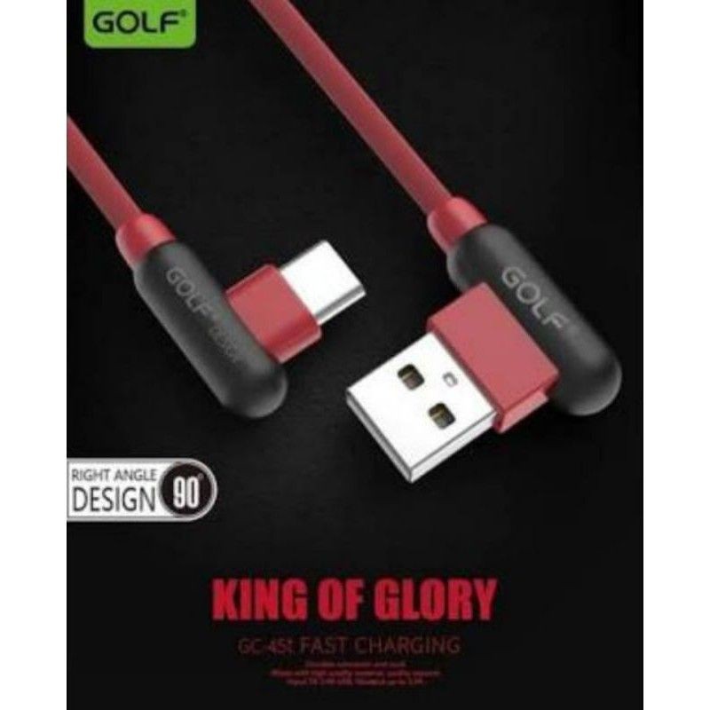 Kabel Data Micro USB Golf King Of Glory 2,4A Fast Charging Micro USB