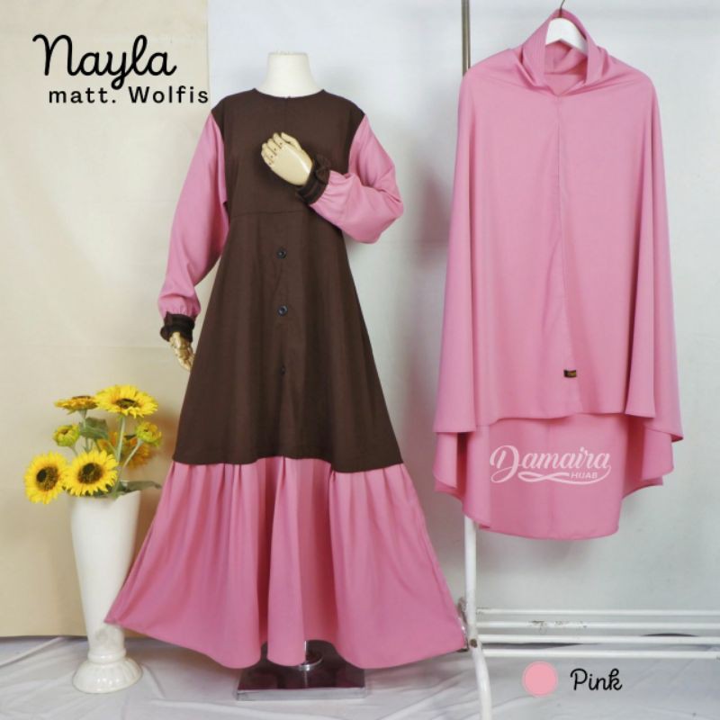 GAMIS NAYLA SET / SET NAYLA BY DAMAIRA