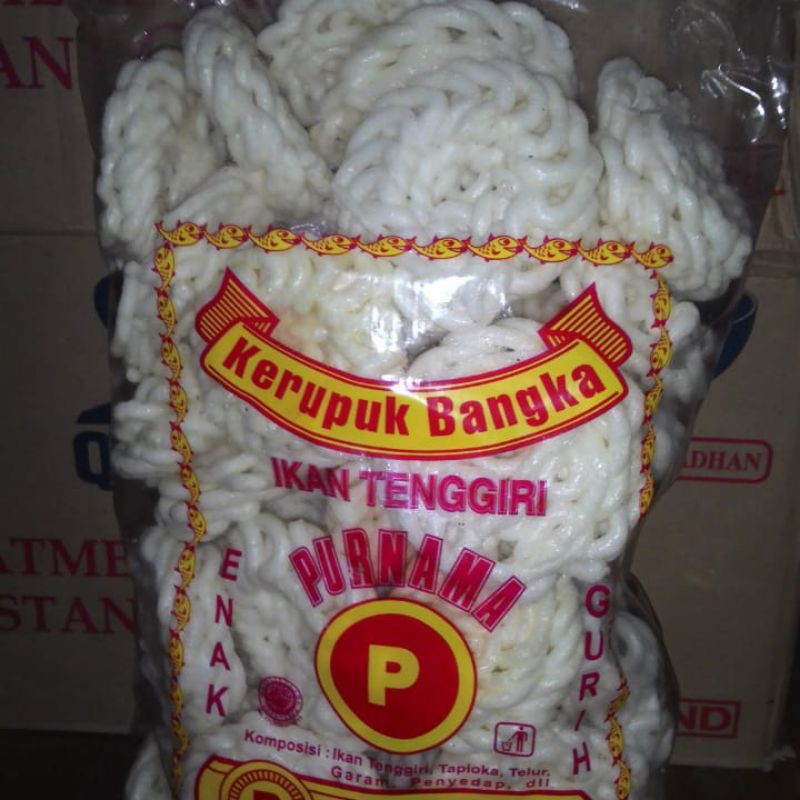 

krupuk bangka purnama ikan tenggiri