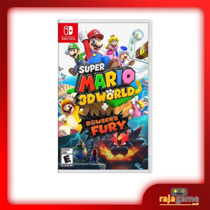 Super Mario 3D / Mario3D World + Bowsers Fury Nintendo Switch Game