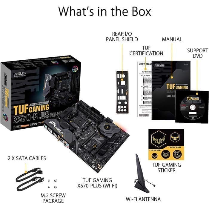 ASUS TUF GAMING X570-PLUS WIFI (Socket Am4)