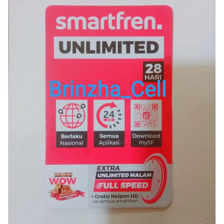 VOUCHER SMARTFREN UNLIMITED (TOTAL KUOTA 28GB)
