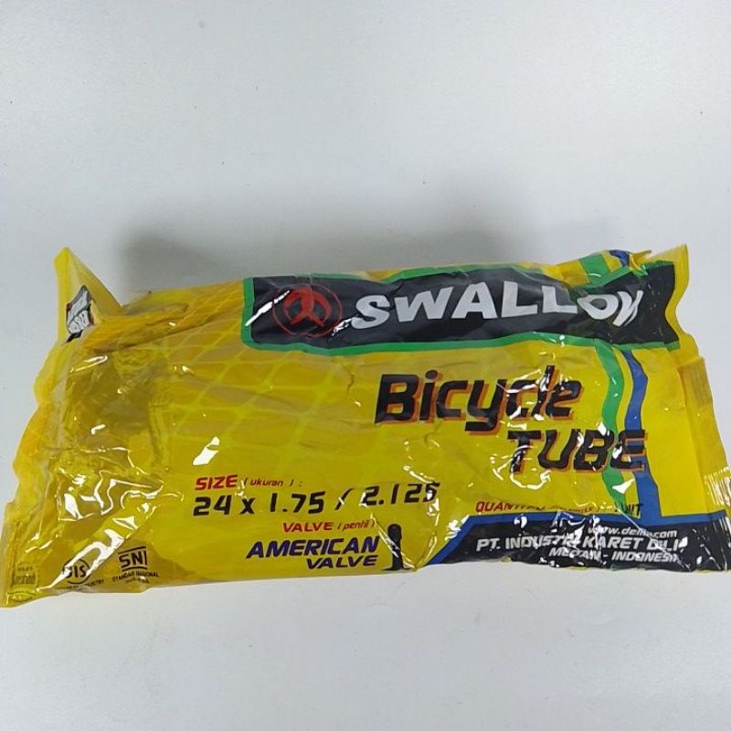 Ban dalam Sepeda Ontel 24 x 1.75 / 2.125 sepeda mini pentil motor AV swallow