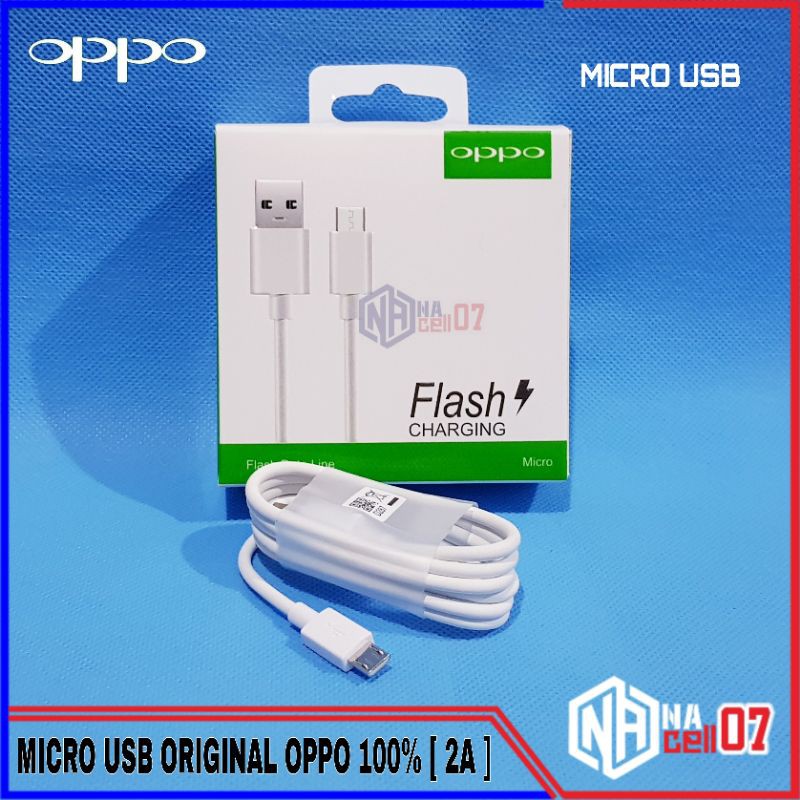 Kabel Data Oppo A12 A31 A3S A37 A39 ORIGINAL 100% Micro USB