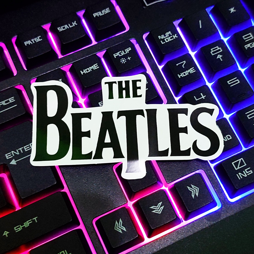 Stiker Aesthetic  PACK FONT THE BEATLES - STICKER TUMBLR MOTOR JOURNAL