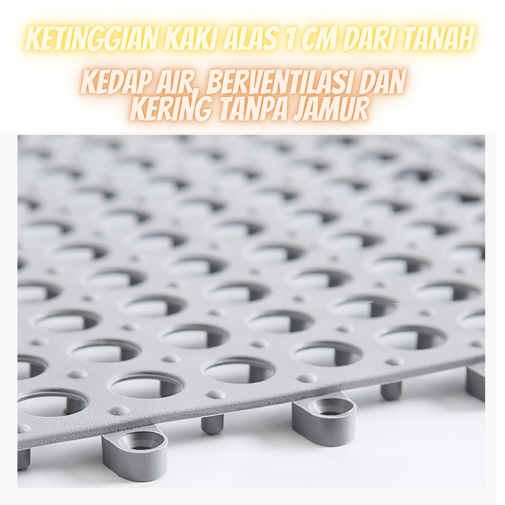 KARPET KAMAR MANDI ANTI SLIP - KARPET PVC 30X30 CM